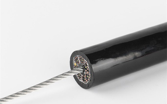 中间带钢丝卷筒线